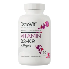 D3 k2 90 capsules Ostrovit fixation calcium sante osseuse Tunisie vitaminshop.tn